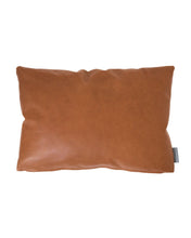 Load image into Gallery viewer, Cognac Leather Pillow