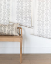 Load image into Gallery viewer, Demi Floral Stripe Wallpaper