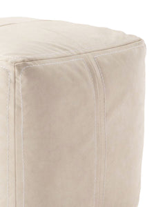 Bastien Leather Ottoman