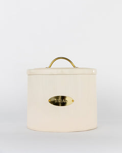 Brass Detailed Metal Bread Box
