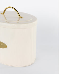 Brass Detailed Metal Bread Box