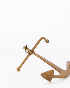 Brass Anchor Paperweight