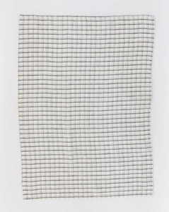 Checkered Gray Hand Towel
