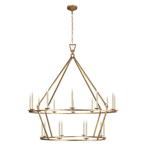 Darlana Two-Tiered Ring Chandelier