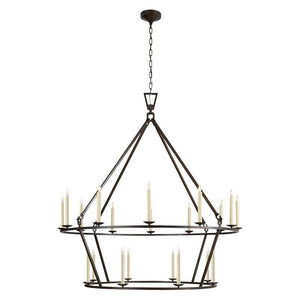 Darlana Two-Tiered Ring Chandelier