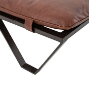 Load image into Gallery viewer, Drew Leather Ottoman
