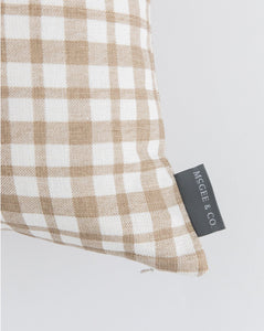 Edison Gingham Pillow Cover