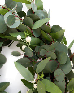 Faux Mixed Eucalyptus Wreath