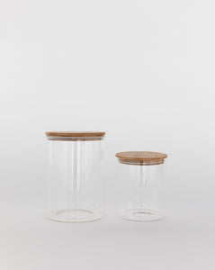 Galena Glass Canisters