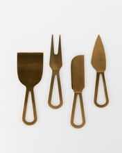 Load image into Gallery viewer, Golden Charcuterie Knife Set
