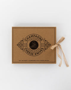Golden Charcuterie Knife Set