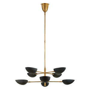 Graphic Large Two-Tier Chandelier