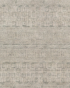 Lucerne Dark Green Hand-Knotted Rug Swatch