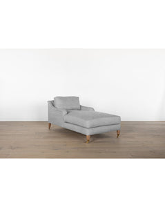 Lucille English Roll Arm Chaise Lounge