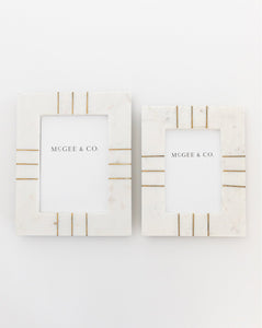 Marble & Brass Frame