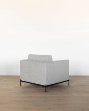 Load image into Gallery viewer, Morrison Metal Base Leather Chair

