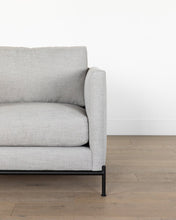 Load image into Gallery viewer, Morrison Metal Base Leather Chair
