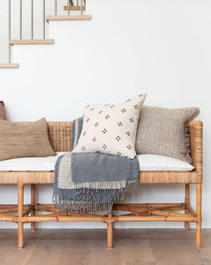 Devin Silk Stripe Pillow Cover