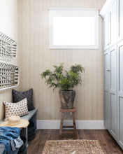 Load image into Gallery viewer, Demi Floral Stripe Wallpaper
