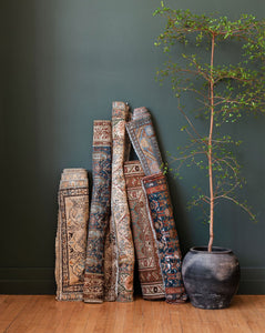 Brushed Charcoal Vase